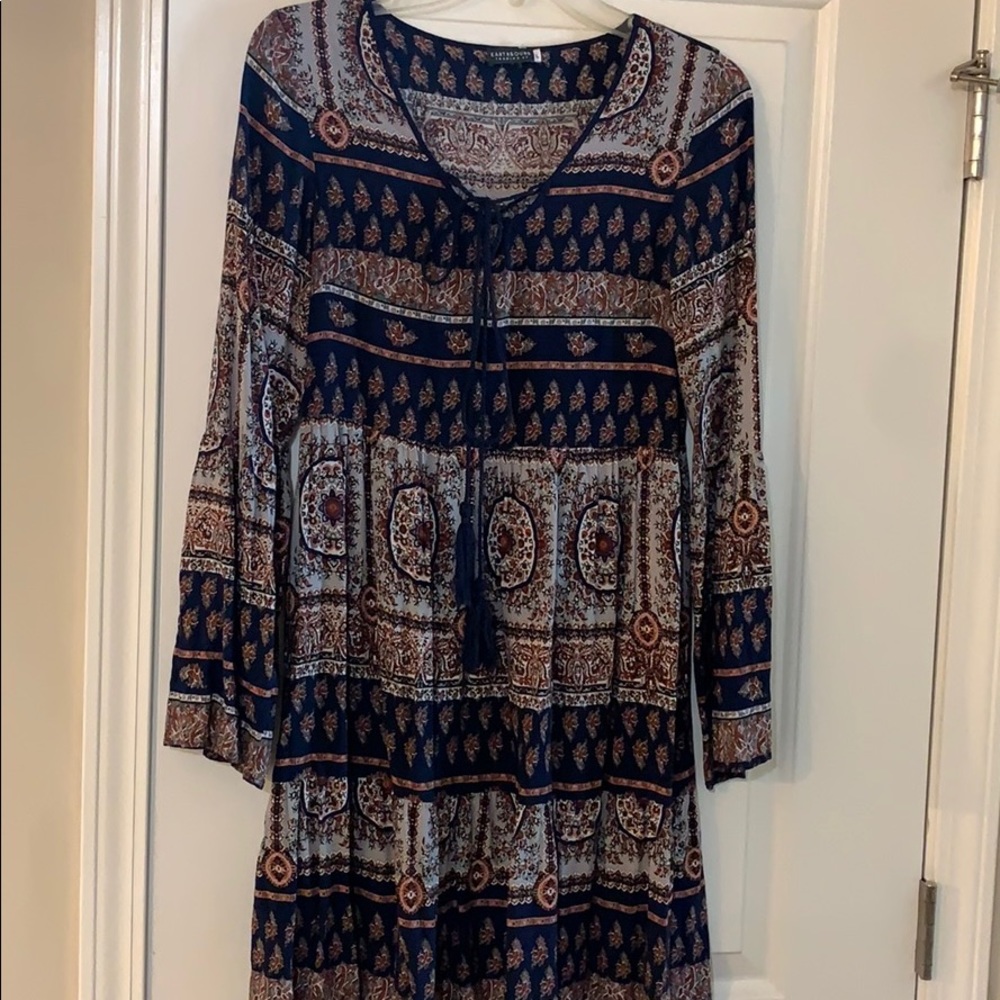 Boho Dress with Tassels